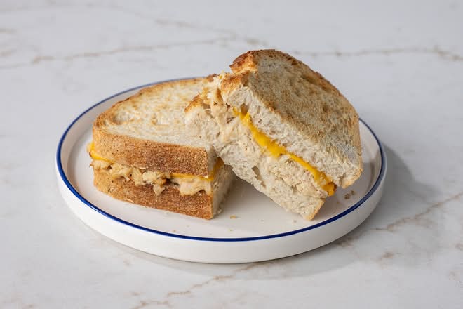 Sourdough Tuna Melt Sandwich