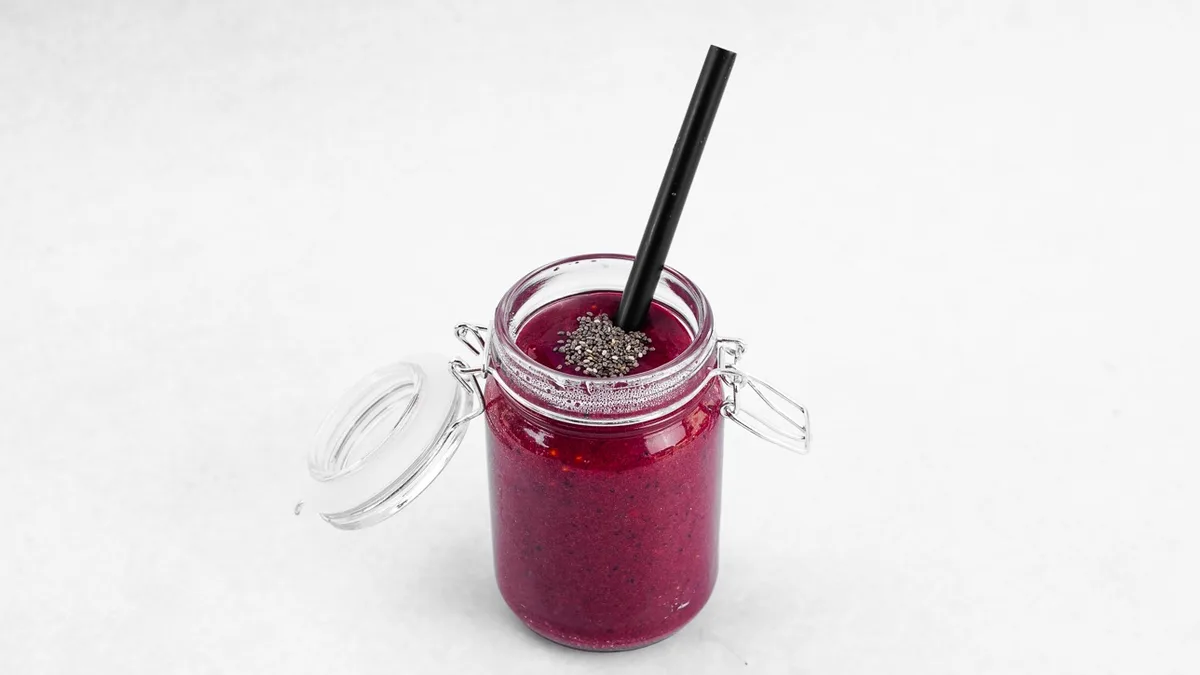 Rdeč smoothie