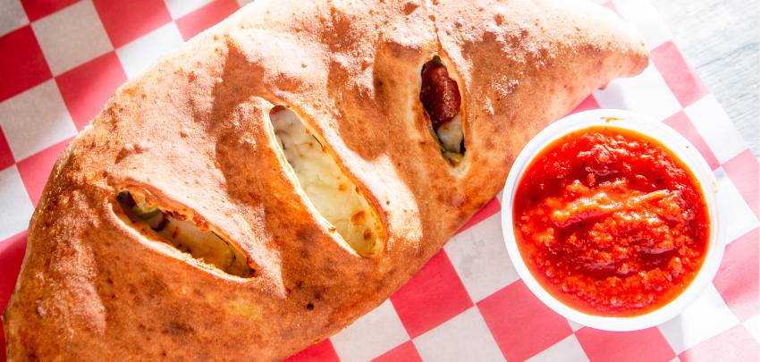 BBQ CHICKEN CALZONE