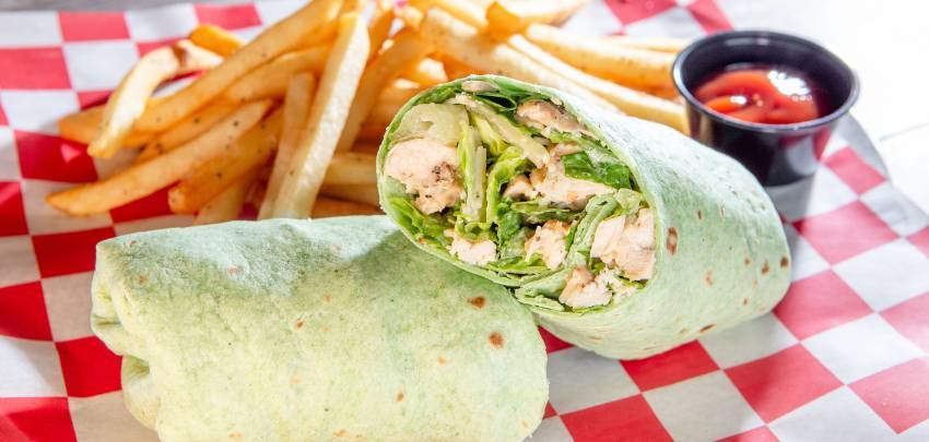 CHICKEN CAESAR WRAP