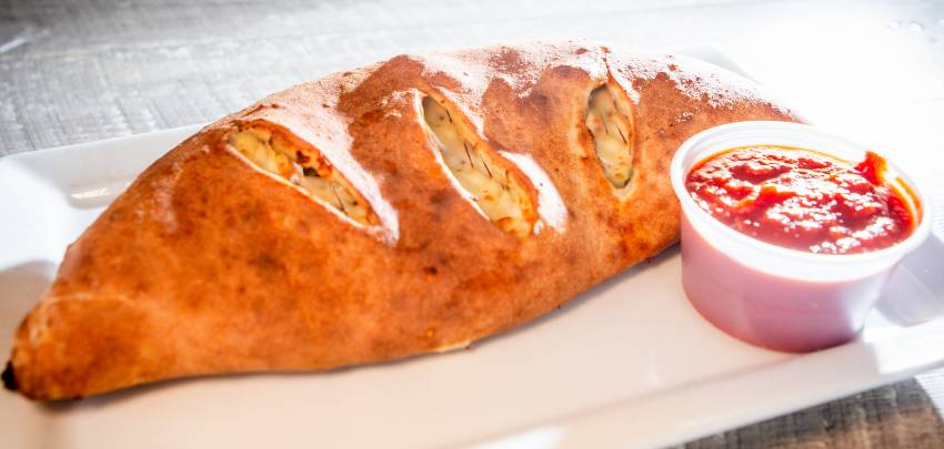 THREE CHEESE CALZONE