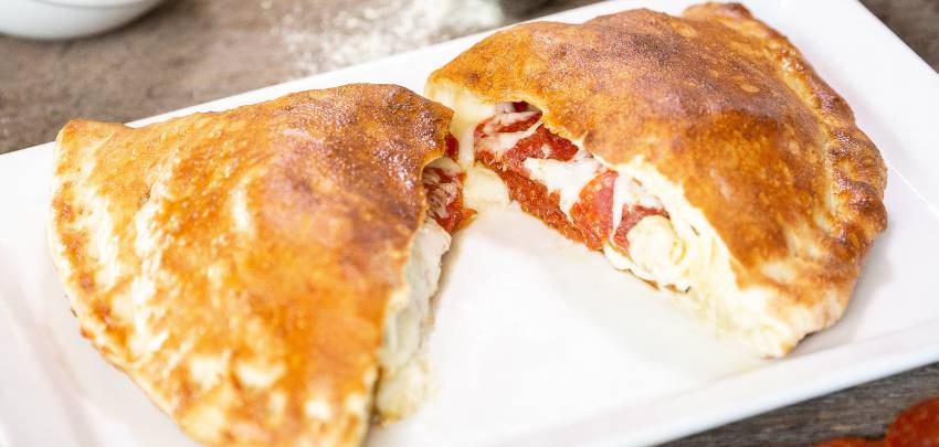 ZESTY PEPPERONI CALZONE