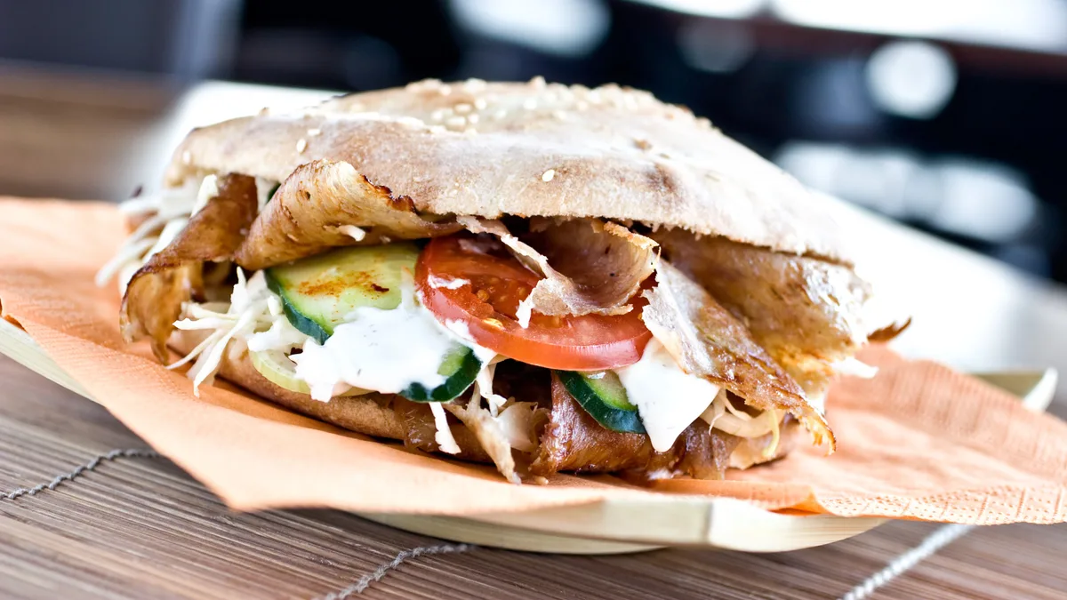 Vegyes húsos kebab🐥🐄🥗
