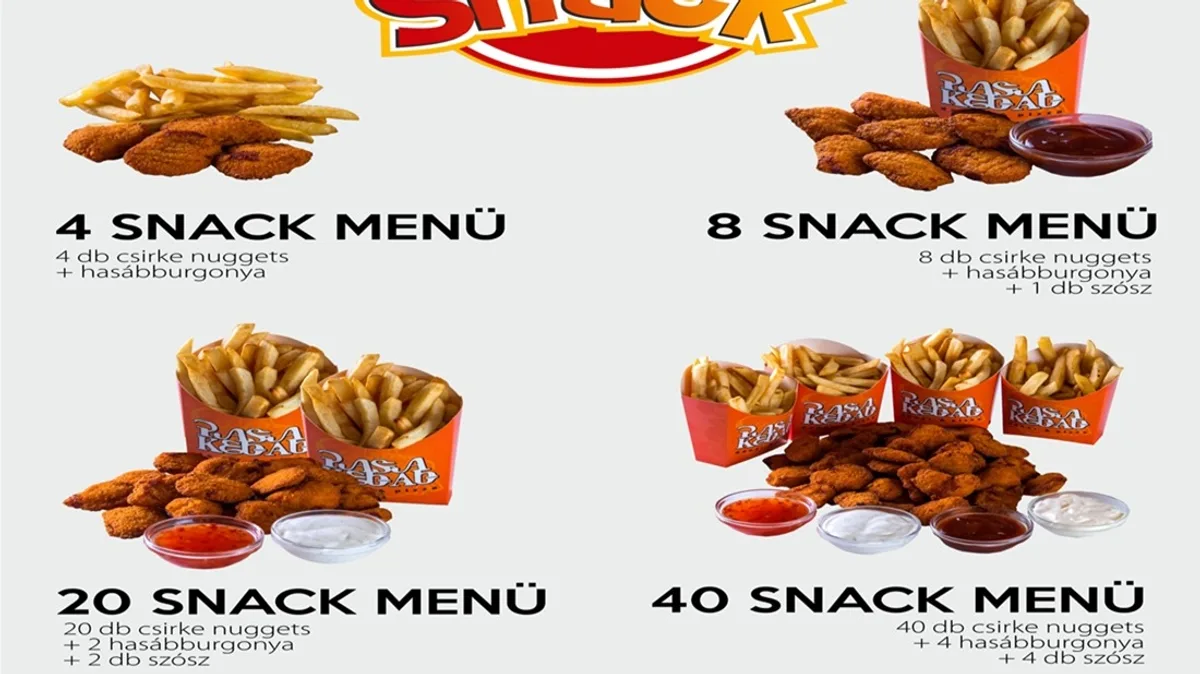 Snack menü 4