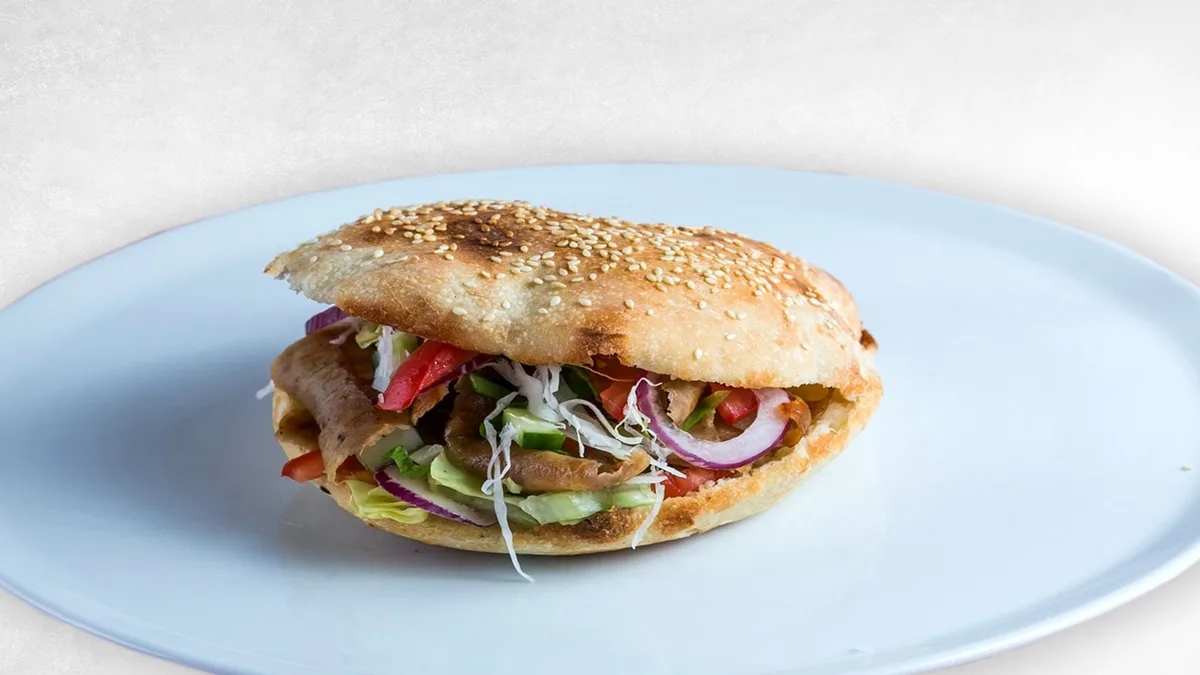 Csirkehúsos kebab