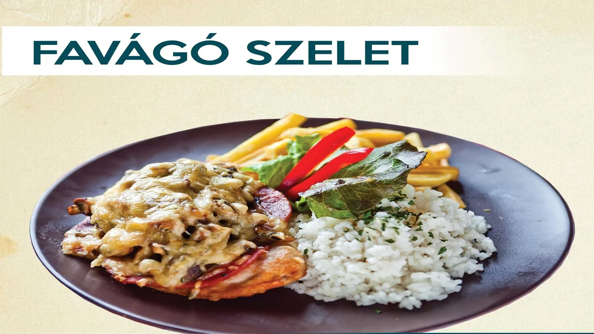 Favágó szelet választható körettel