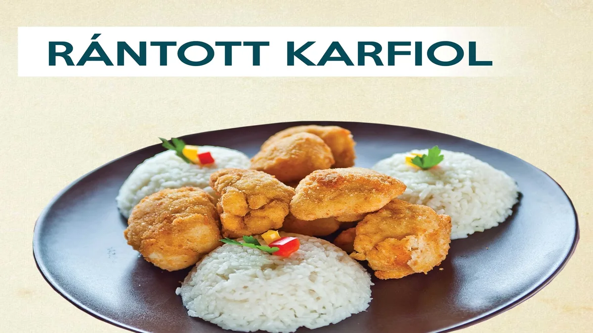 Rántott karfiol tartárral