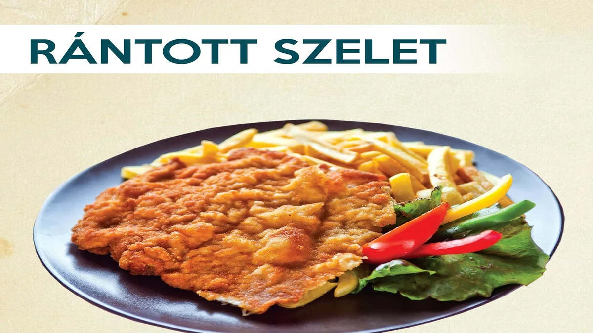 Rántott szelet választható körettel