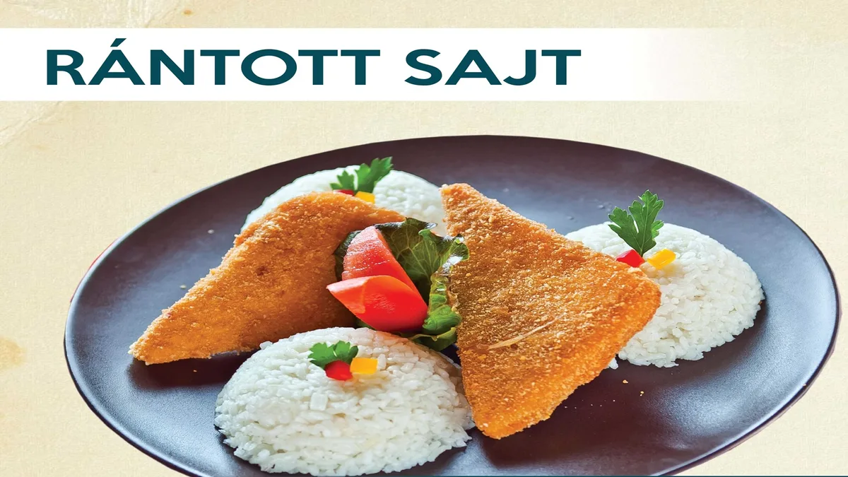 Rántott trappista sajt tartárral