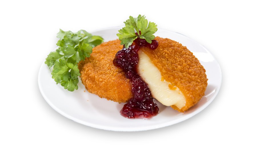 150g SMAŽENÝ CAMEMBERT krokety a tatarská omáčka