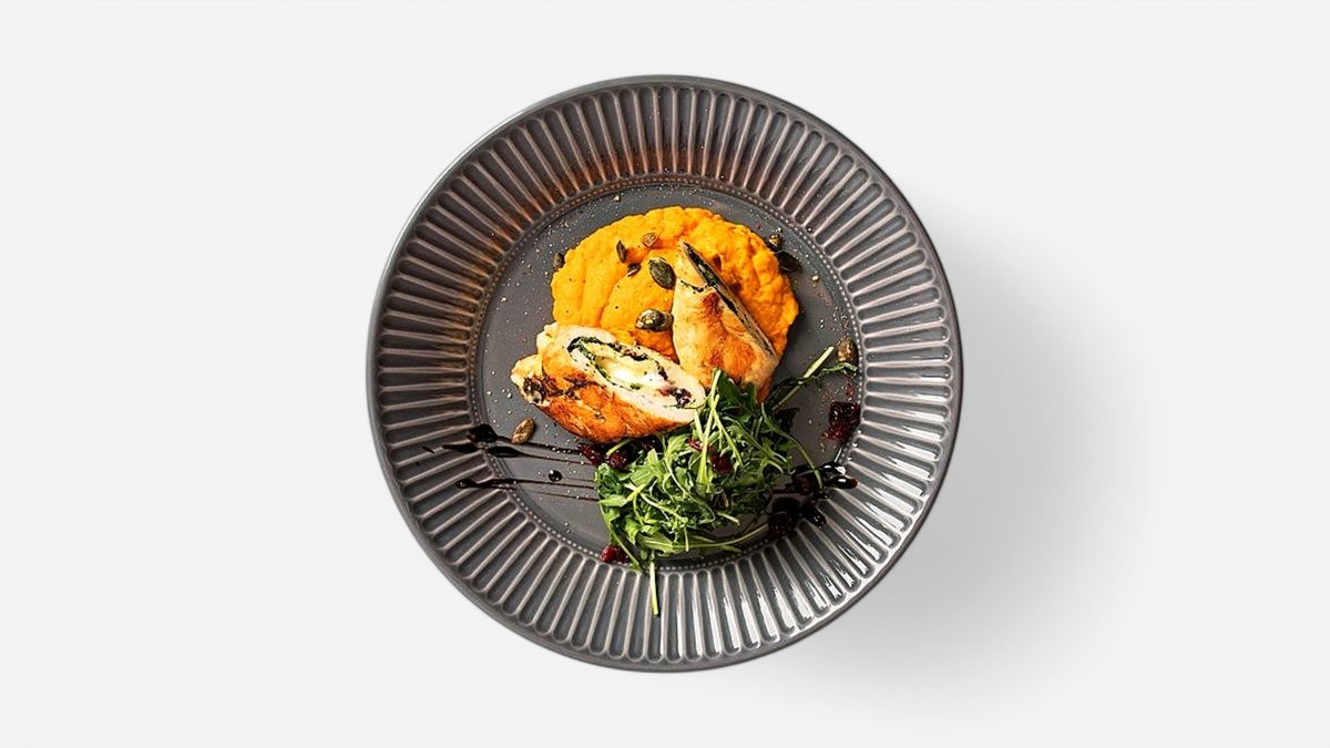150g SMAŽENÝ KUŘECÍ ŘÍZEK PAGANINI hranolky