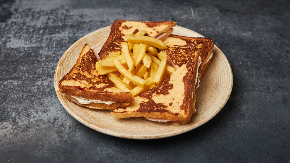 Fried Ham Sandwich