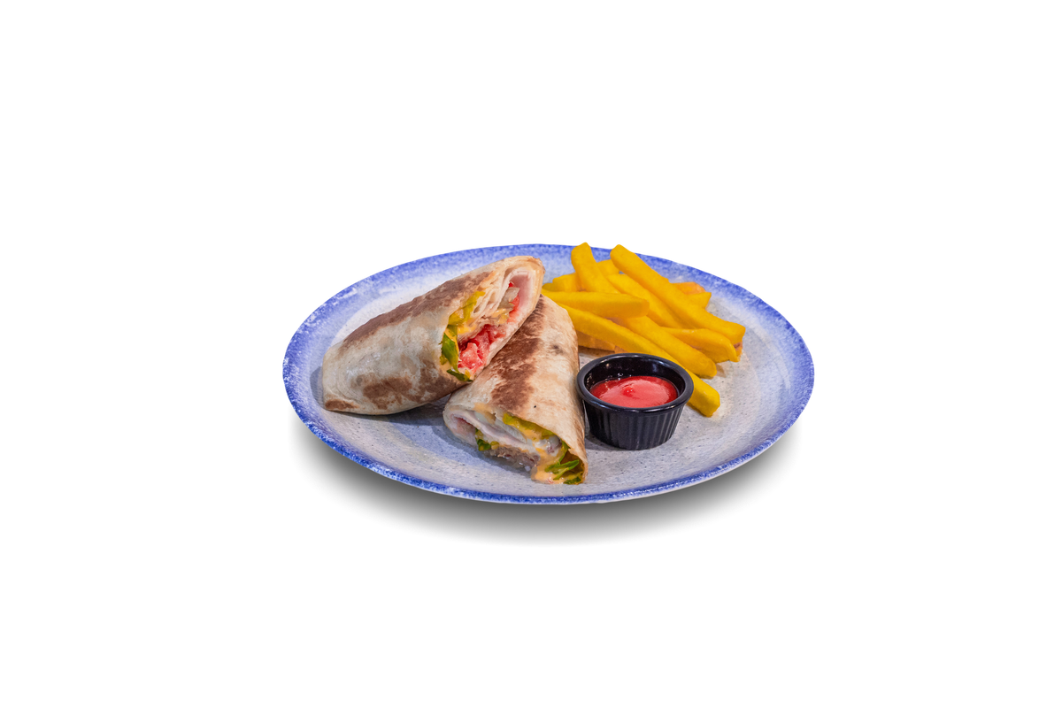 Turkey-Bacon Wrap