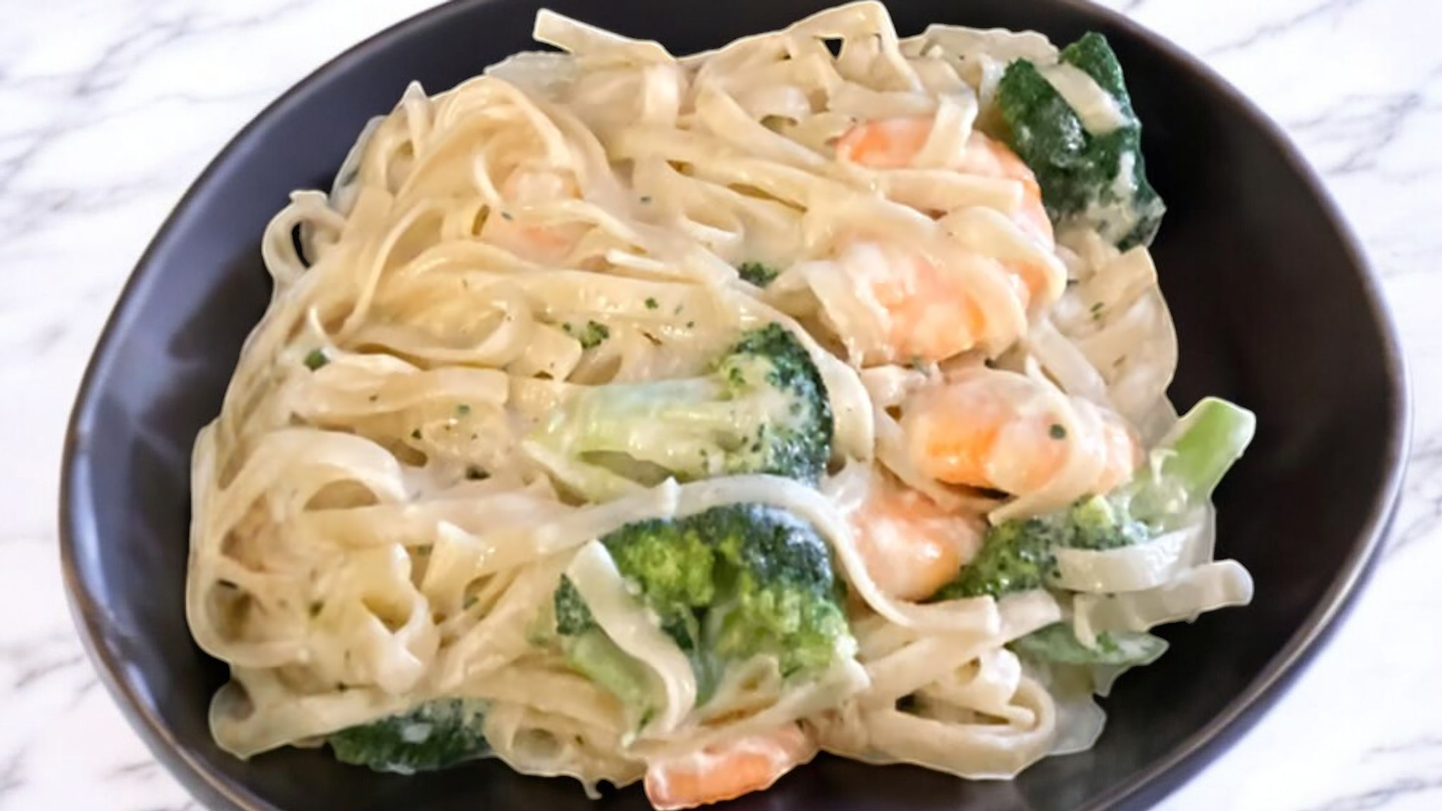 Shrimp Fettuccini Alfredo