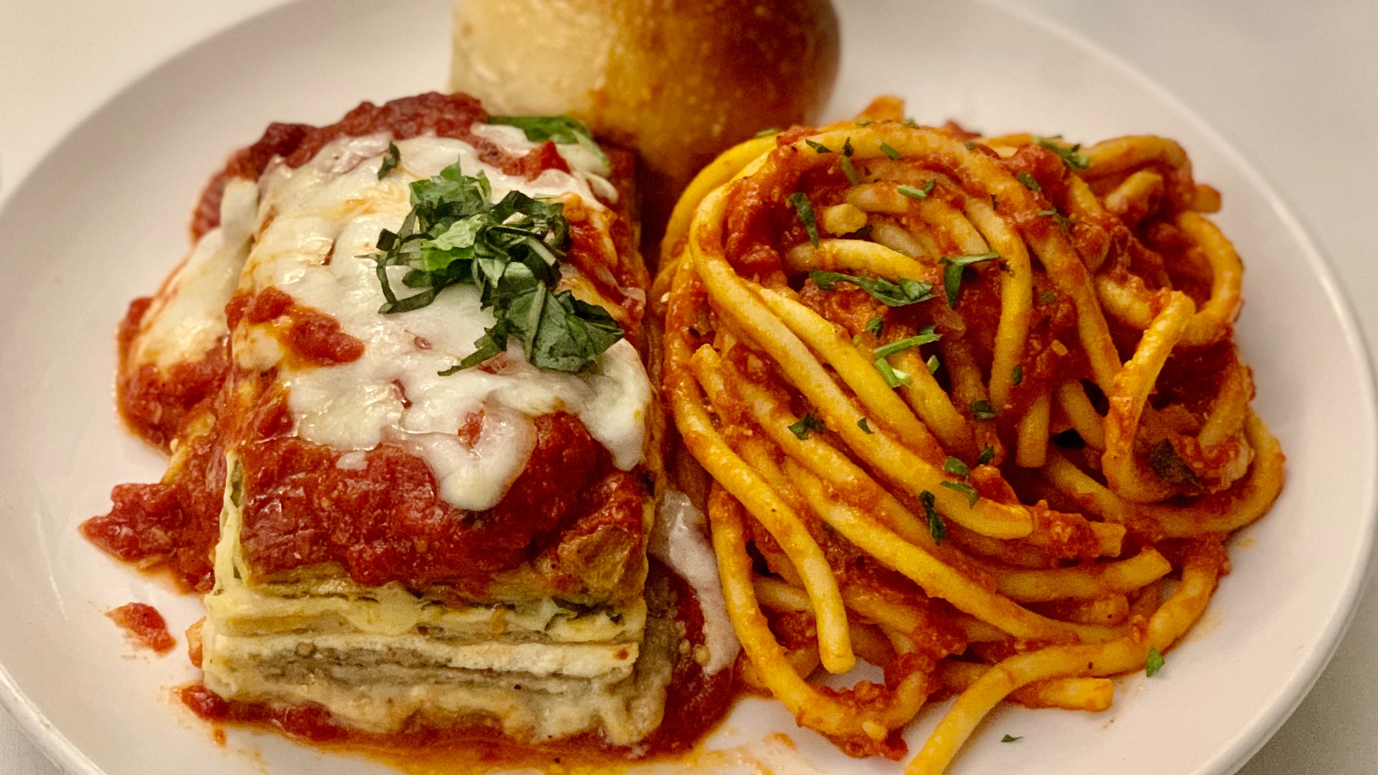 Eggplant Parmesan Dinner