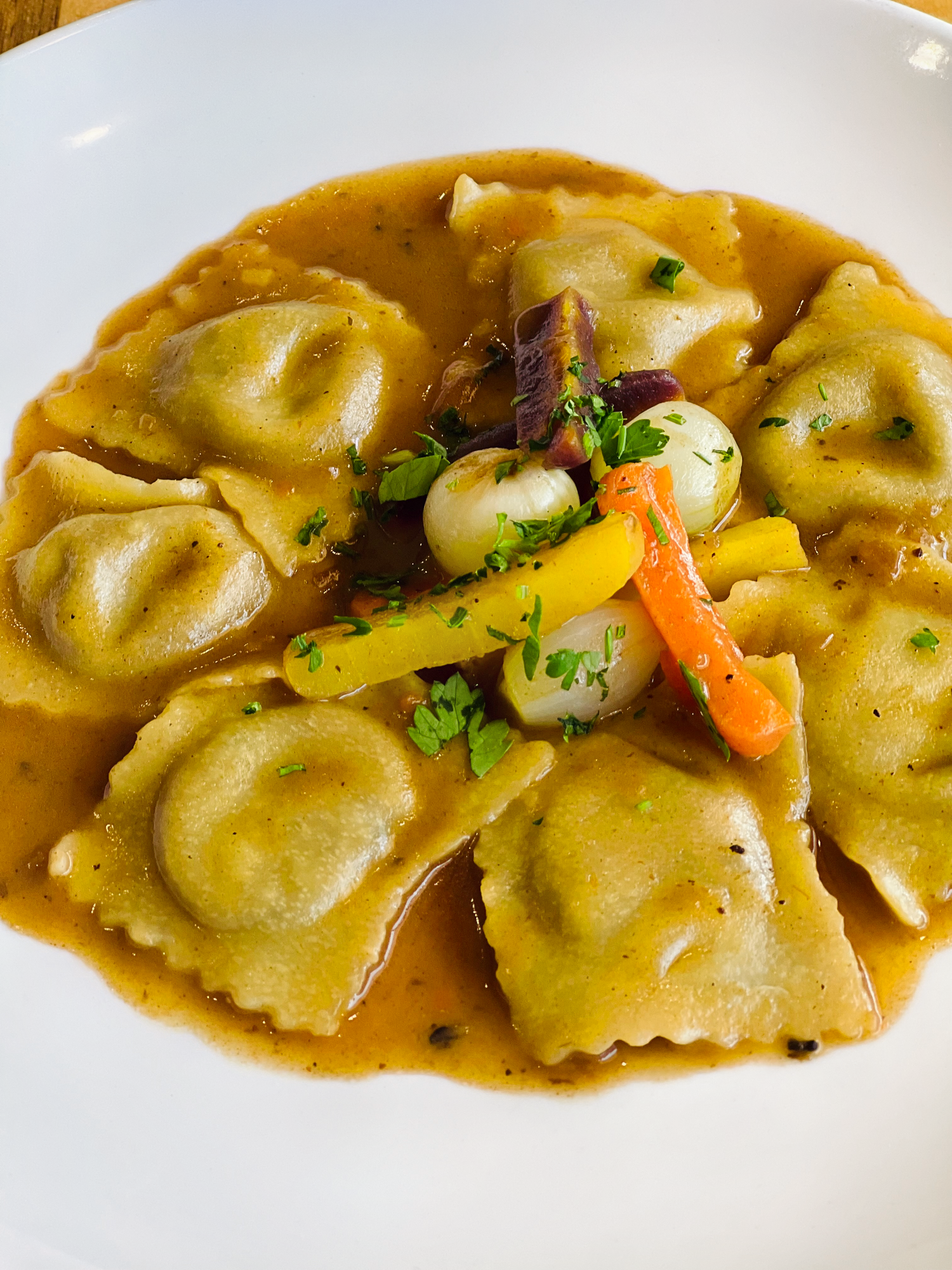 Short Rib Ravioli