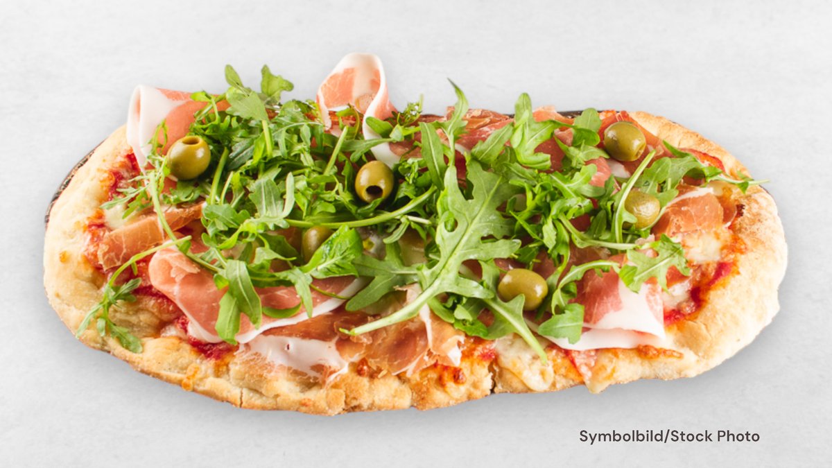 Pinsa mit Prosciutto e Rucola