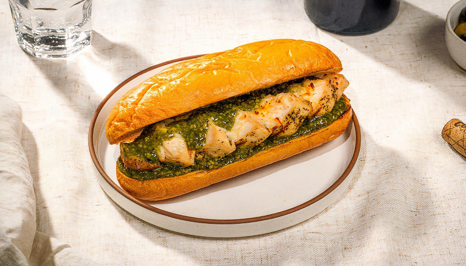 Chicken Pesto Hero