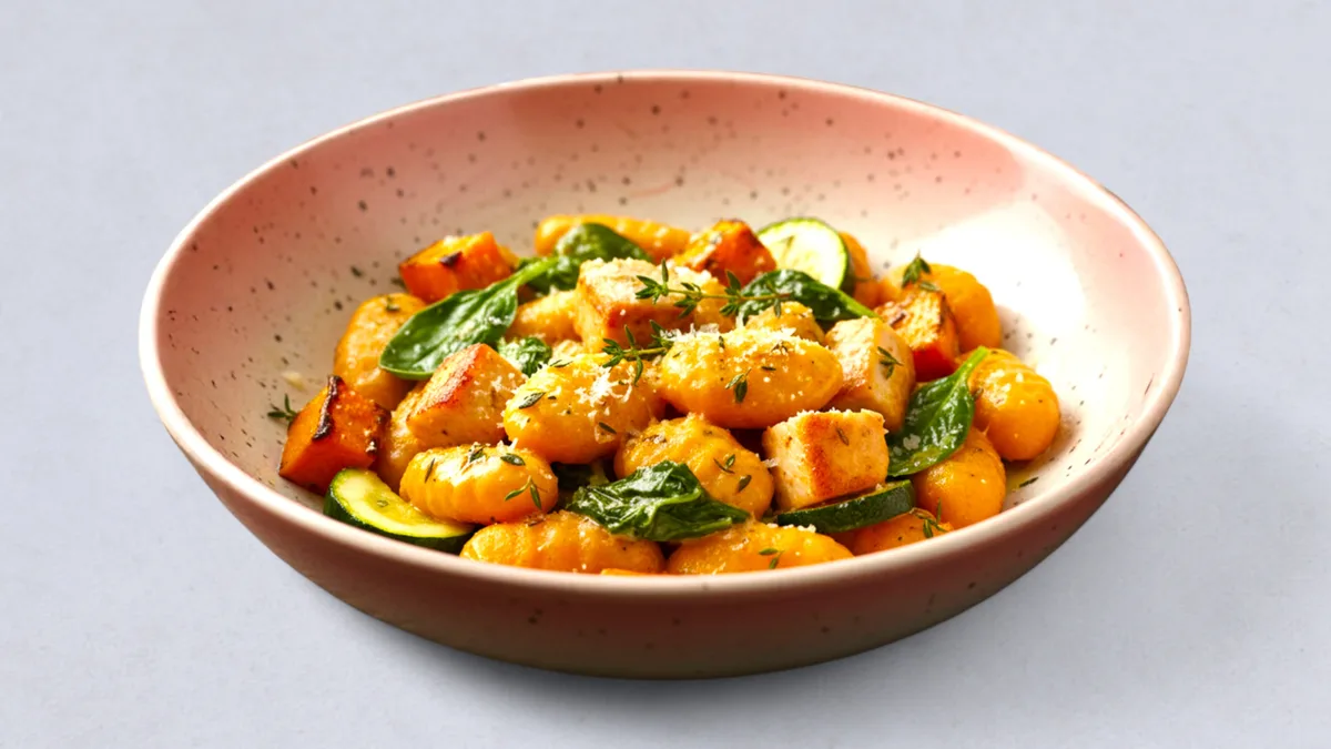 New! GNOCCHI z BATATA z KURCZAKIEM