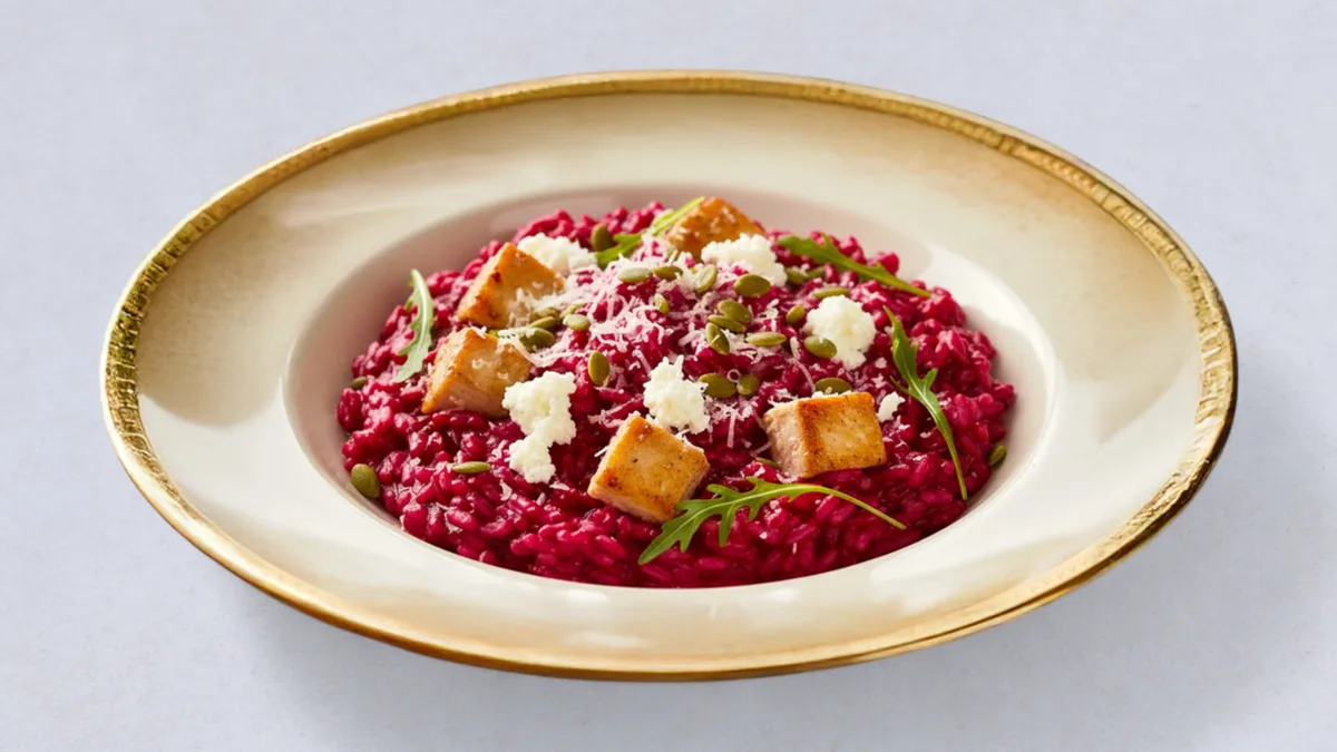 New!  RISOTTO buraczane z kurczakiem