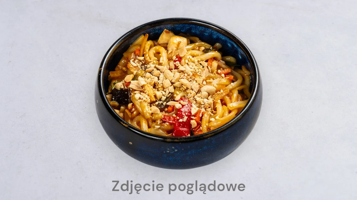 UDON japoński z krewetkami black tiger