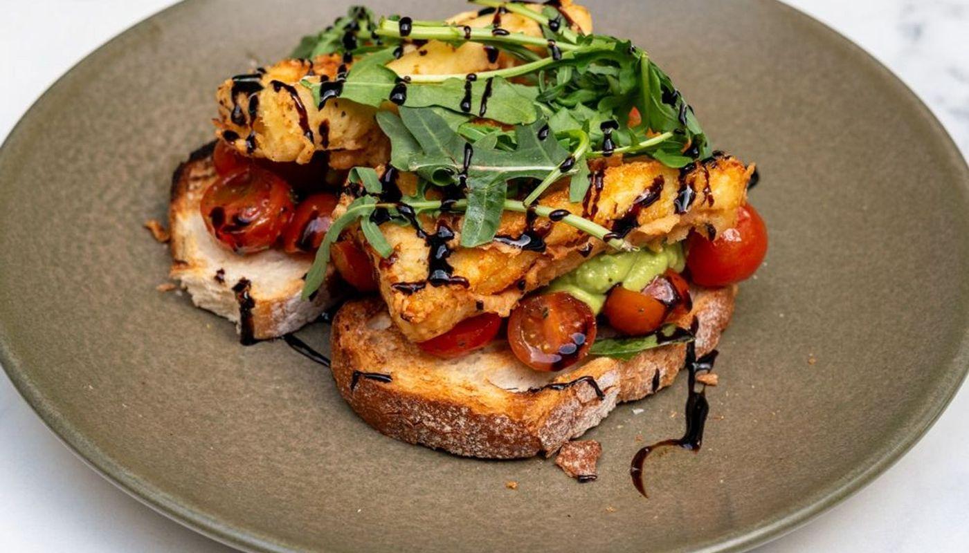 Haloumi Bruschetta