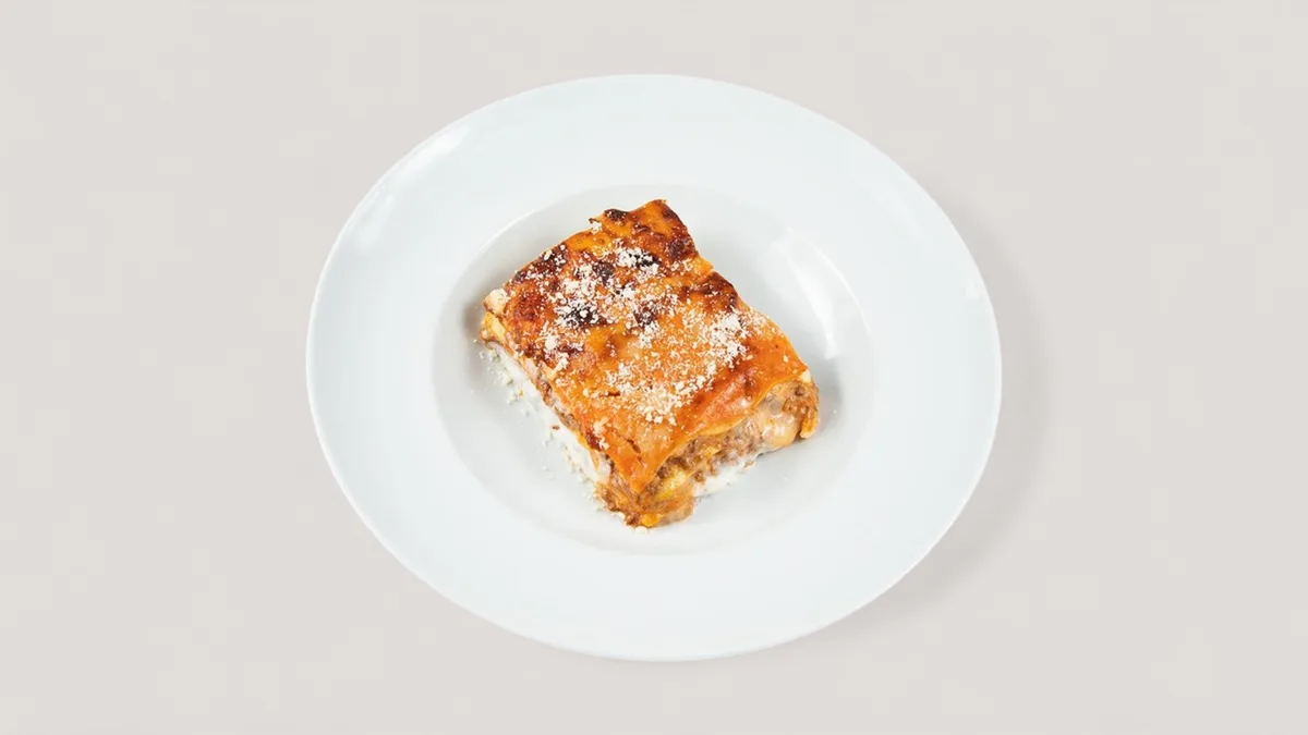 Lasagna al Forno al Ragout