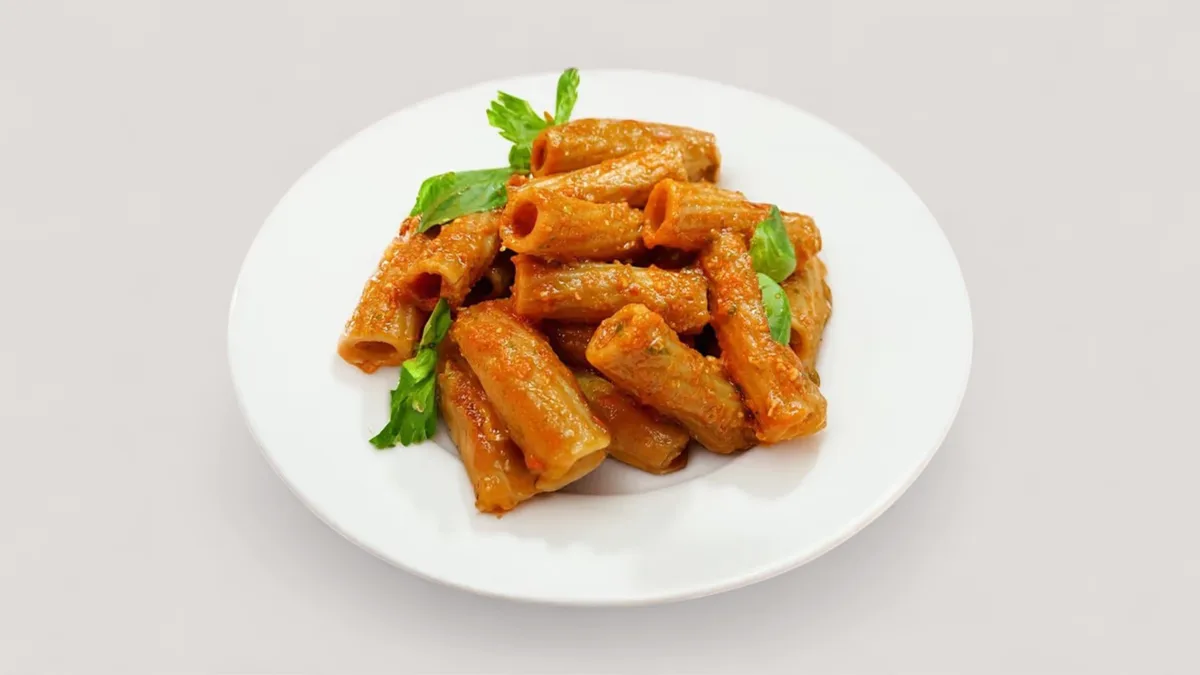 PASTA FRISCHE - Rigatoni Tomate und Basilikum