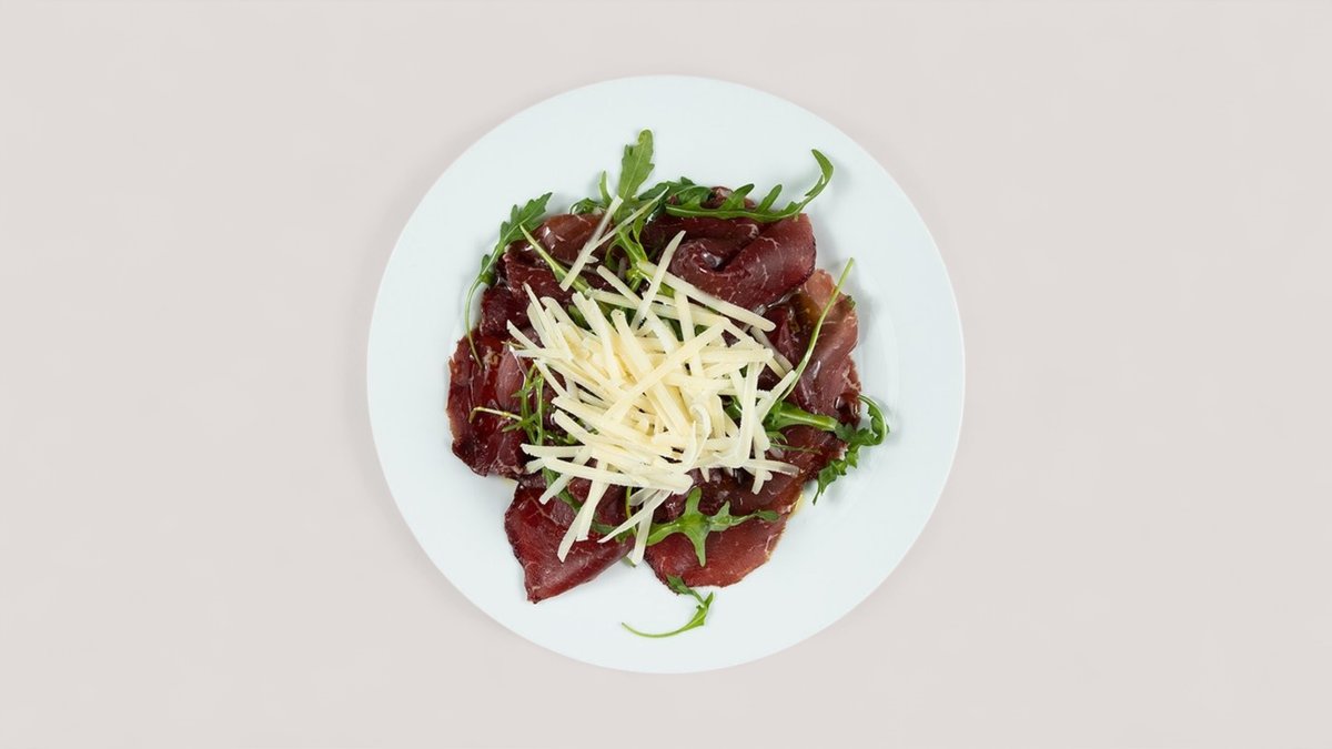 VORSPEISEN CAPOCOLLO  di MARTINAFRANCA con Rucola e Parmigiano