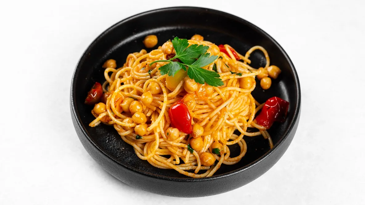 Vegan pasta bowl