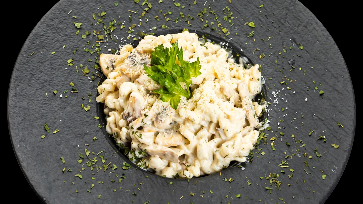 Crema e funghi (vege)
