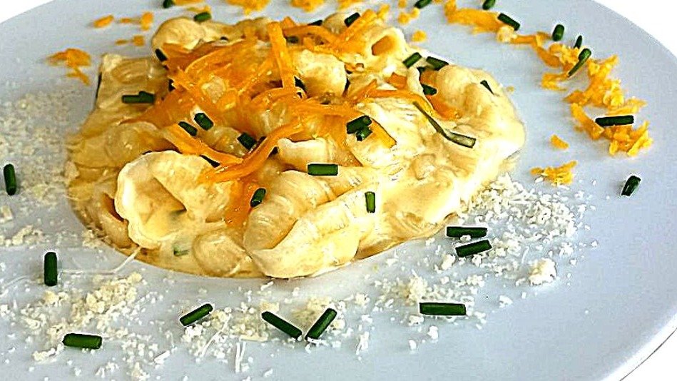 Mack and cheese (vege)