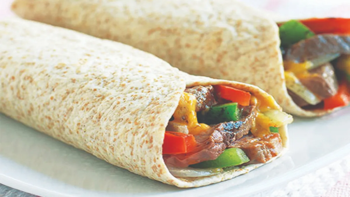 Tortilja sa piletinom i grilovanim povrćem