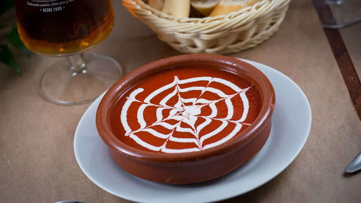 Crema de pimiento asado