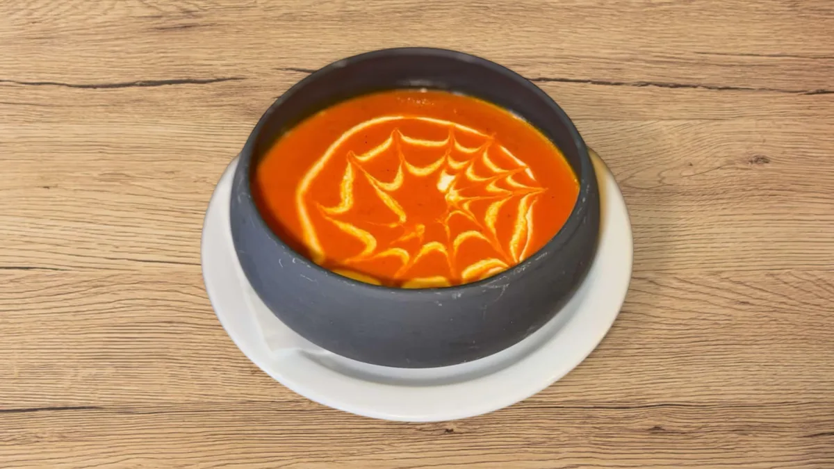 Crema de pimiento asado