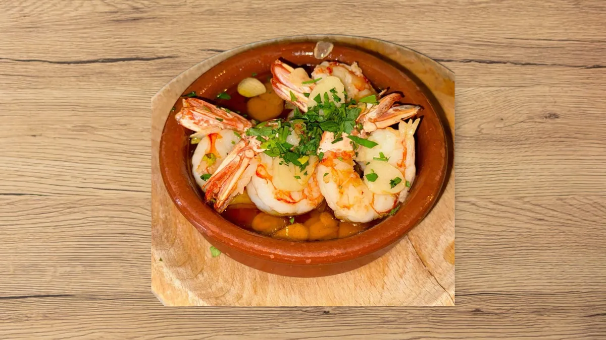 Gambas al ajillo