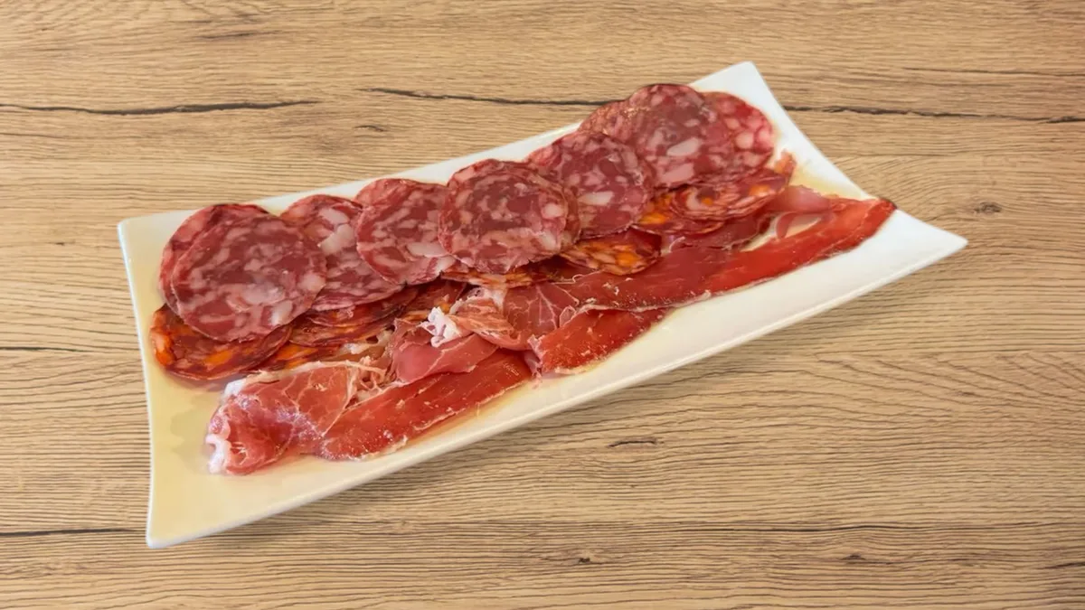 Tabla mixto de jamon, chorizo y salsichón