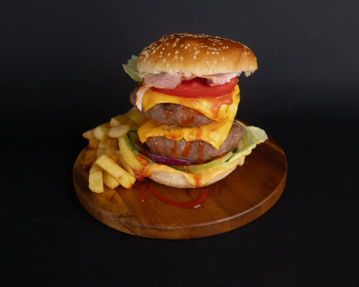 Double burger 200g