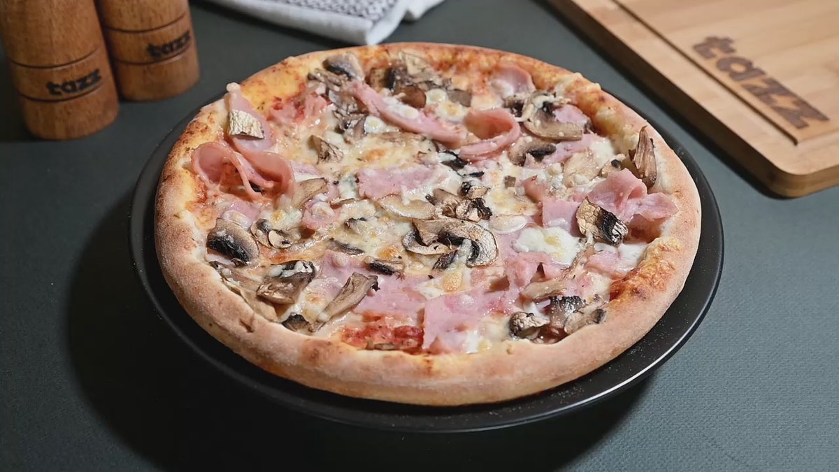 Pizza prosciutto e funghi 0.540 gr