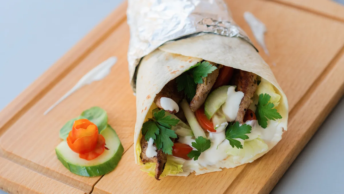 Kacsamell tortilla