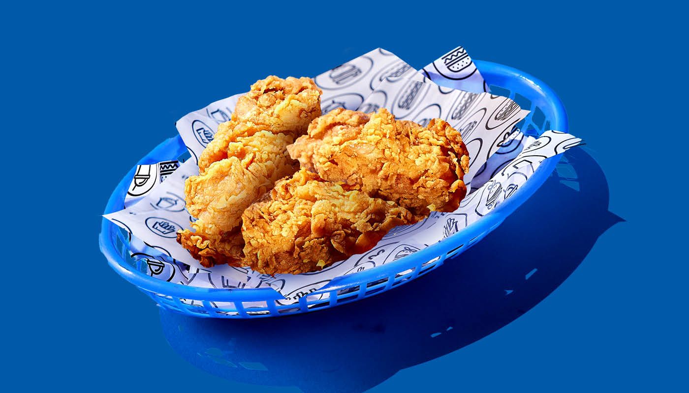 Crunchy Chicken Wings and Drumettes (3pc) (1214 kJ)