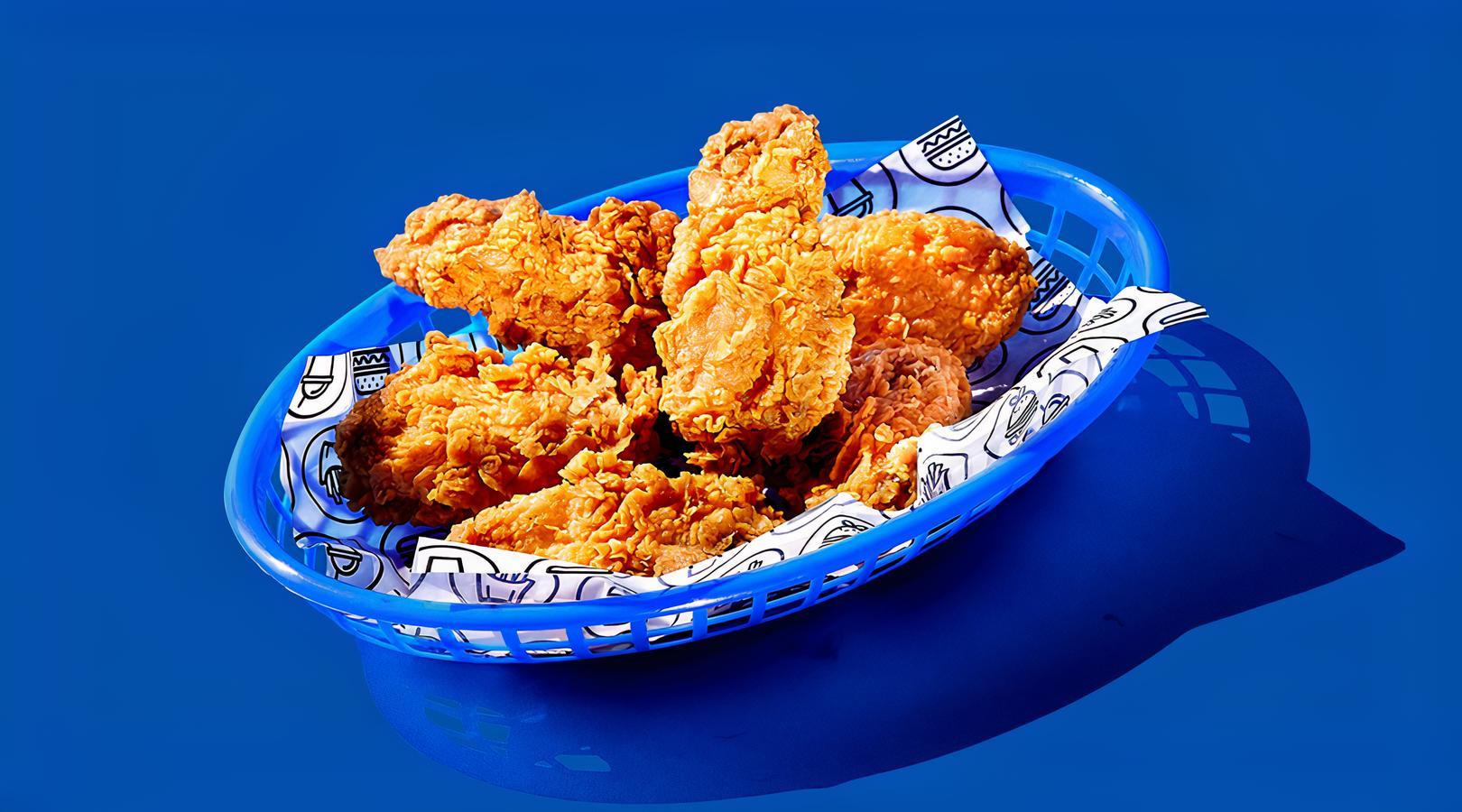 Crunchy Chicken Wings and Drumettes (6pc) (2429 kJ)