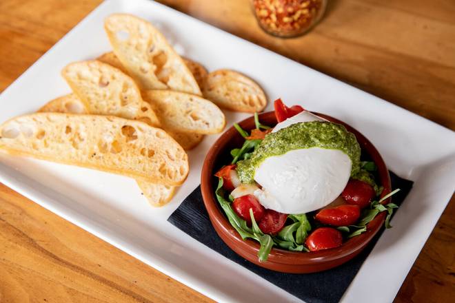 Burrata Bruschetta