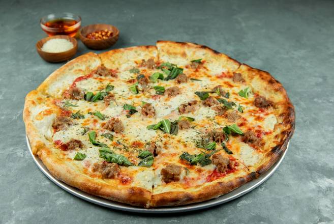 TRE PORCELLINI (THREE MEATS PIZZA) 10"