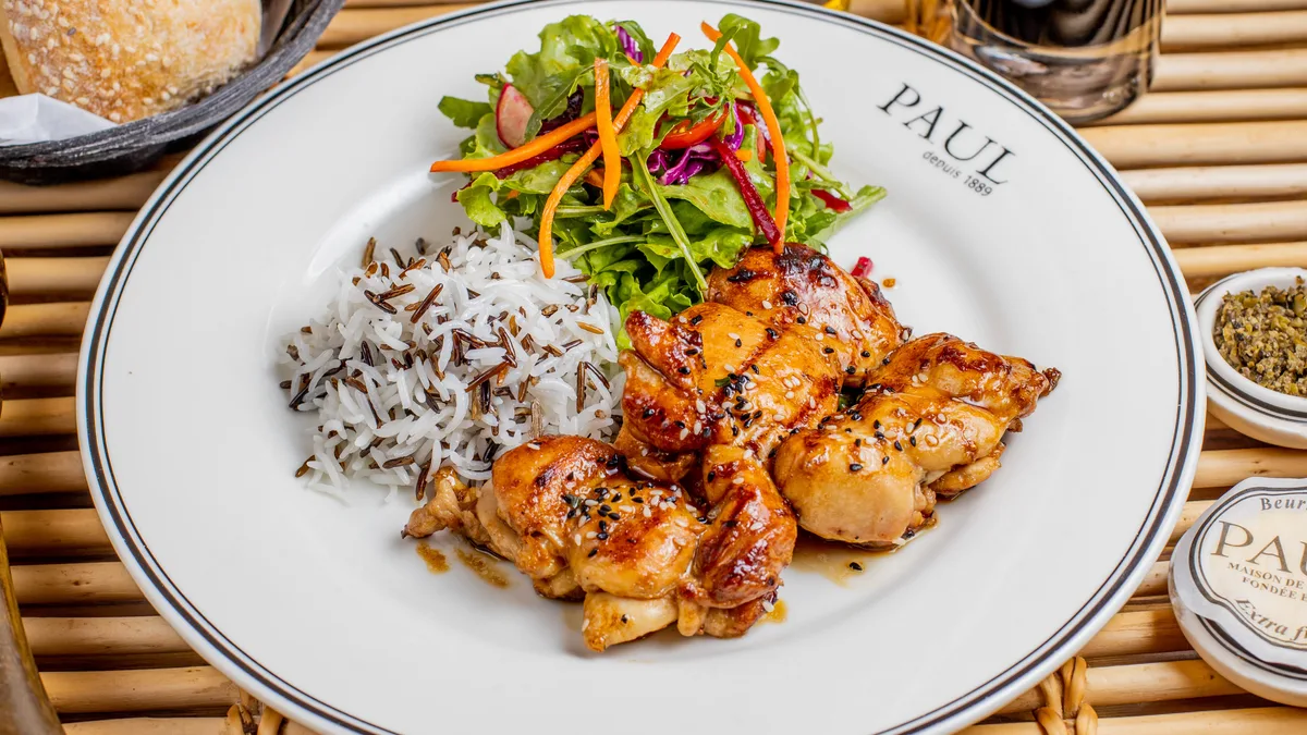 Boneless Chicken with Mixed Rice