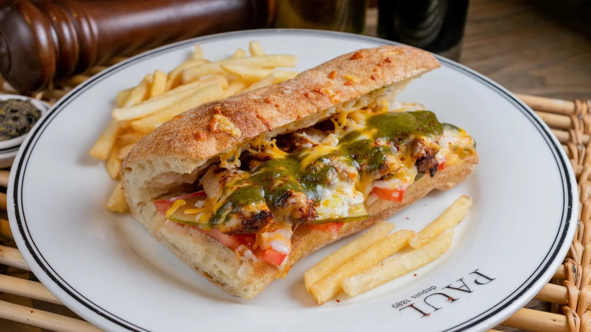 Chicken Pesto Sandwich