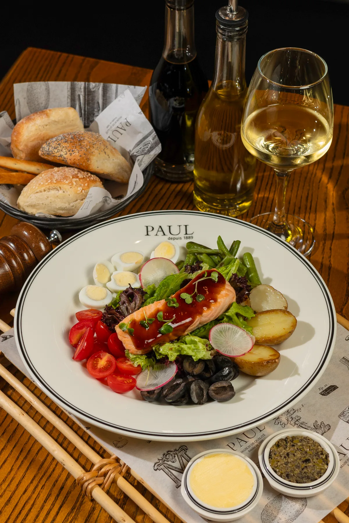 Confit Salmon Nicoise