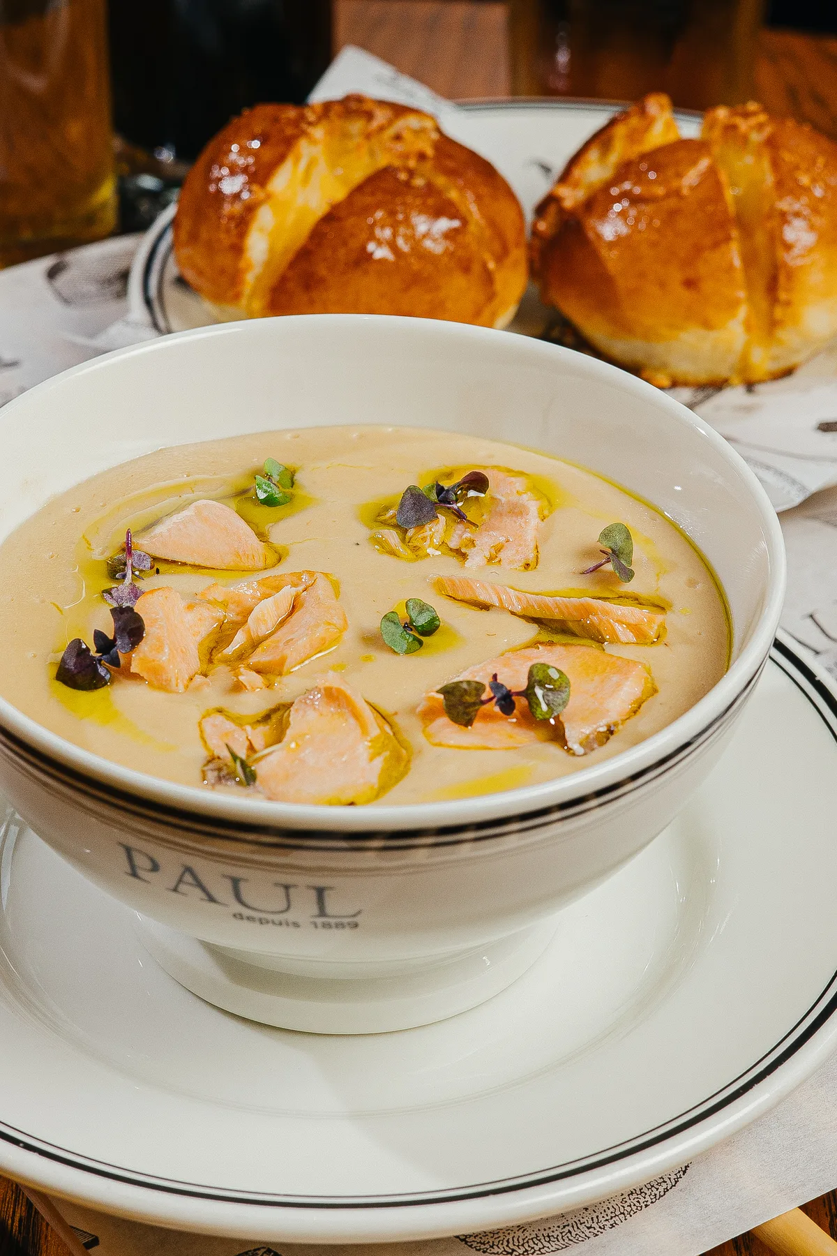Creamy Salmon Soup