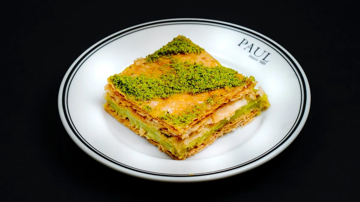 Millefeuille Pistachio