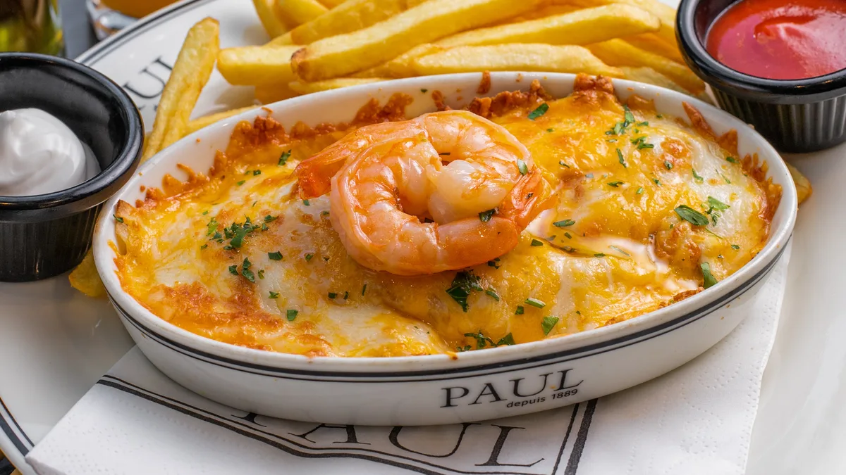 Shrimp Gratin